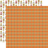 Carta Bella Papers - Fall Fun - Flannel Warmth - 2 Sheets