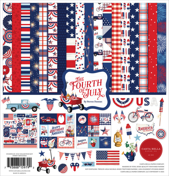 Carta Bella Collection Kit - The Fourth of July