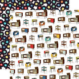 Carta Bella Papers - Family Night - Stereos & TV - 2 Sheets