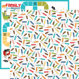 Carta Bella Papers - Family Night - Soda - 2 Sheets