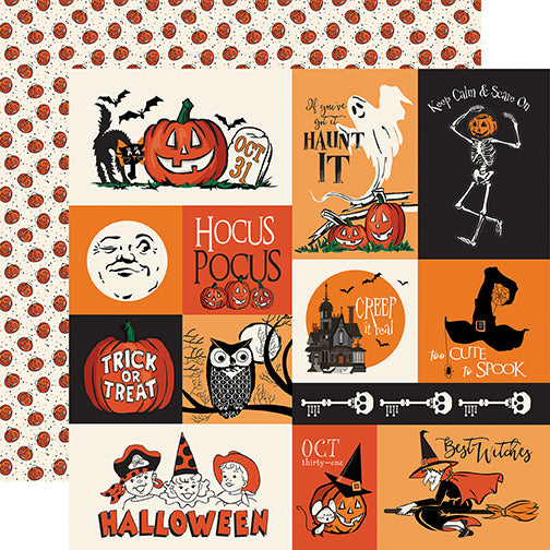 Carta Bella Cut-Outs - Halloween Fun - Multi Journaling Cards