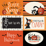 Carta Bella Cut-Outs - Halloween Fun - 6x4 Journaling Cards