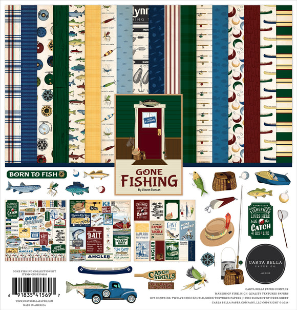 Carta Bella Collection Kit - Gone Fishing