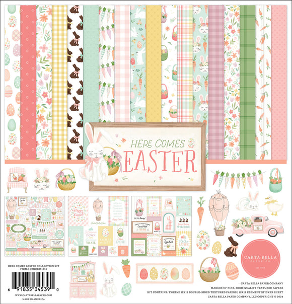 Carta Bella Collection Kit - Here Comes Easter