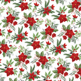 Carta Bella Papers - Home for Christmas - Fa La La Floral - 2 Sheets