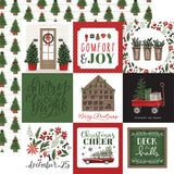Carta Bella Cut-Outs - Home for Christmas - 4x4 Journaling Cards