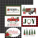 Carta Bella Cut-Outs - Home for Christmas - 6x4 Journaling Cards