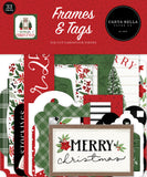 Carta Bella Frames & Tags Die-Cuts - Home for Christmas