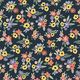 Carta Bella Papers - Here, There and Everywhere - Bright Floral - 2 Sheets