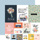 Carta Bella Cut-Outs - Here, There and Everywhere - 4x6 Journaling Cards