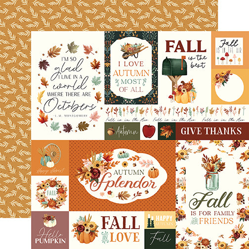 Carta Bella Cut-Outs - Harvest - Multi Journaling Cards