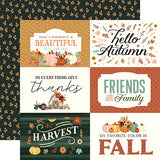 Carta Bella Cut-Outs - Harvest - 6x4 Journaling Cards