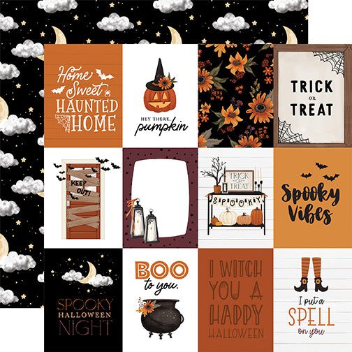 Carta Bella Cut-Outs - Halloween - 3x4 Journaling Cards