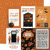 Carta Bella Cut-Outs - Halloween - 4x6 Vertical Journaling Cards