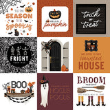 Carta Bella Cut-Outs - Halloween - 4x4 Journaling Cards