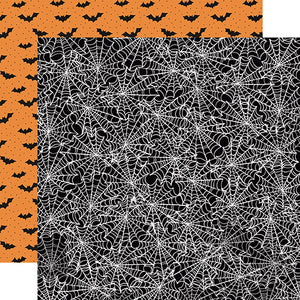 Carta Bella Papers - Halloween - Winding Webs - 2 Sheets