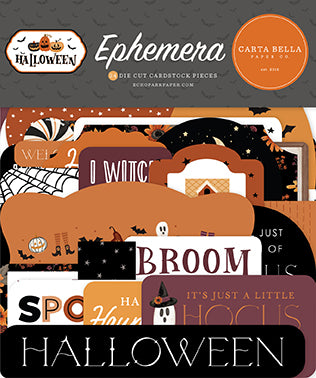 Carta Bella Ephemera Die-Cuts - Halloween