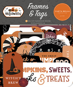 Carta Bella Frames & Tags Die-Cuts - Halloween