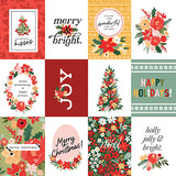 Carta Bella Cut-Outs - Christmas Floral - Joyful Journaling Cards