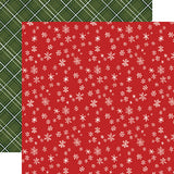 Carta Bella Papers - Letters to Santa - Christmas Day Blizzard - 2 Sheets
