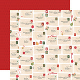 Carta Bella Papers - Letters to Santa - Santa's Mailroom - 2 Sheets