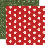 Carta Bella Papers - Letters to Santa - Old Saint Nick - 2 Sheets