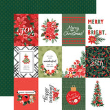 Carta Bella Cut-Outs - Christmas Floral - Merry Journaling Cards