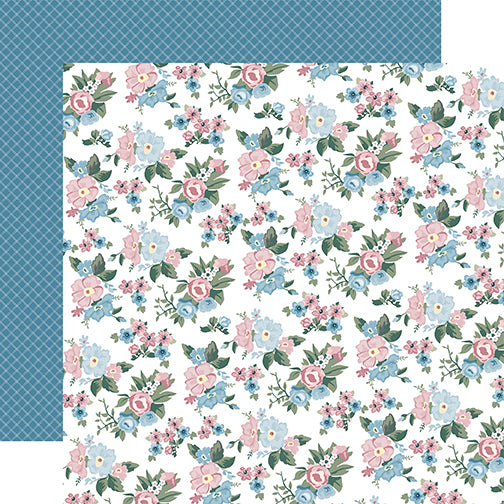 Carta Bella Papers - My Favorite Things - Favorite Things Floral - 2 Sheets
