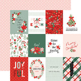 Carta Bella Cut-Outs - Christmas Floral - Peaceful Journaling Cards