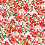 Carta Bella Papers - Christmas Floral - Peaceful Small Floral - 2 Sheets