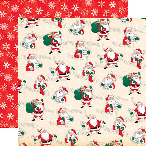 Carta Bella Papers - Season's Greetings - I Believe In Santa - 2 Sheets