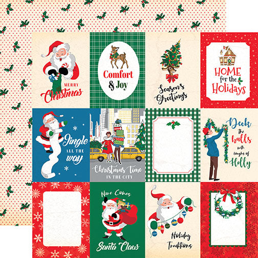 Carta Bella Cut-Outs - Season's Greetings - 3x4 Journaling Cards