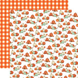 Carta Bella Papers - Welcome Autumn - Pumpkin Patch Picks - 2 Sheets