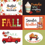 Carta Bella Cut-Outs - Welcome Autumn - 6x4 Journaling Cards