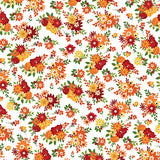 Carta Bella Papers - Welcome Autumn - Fall Floral - 2 Sheets