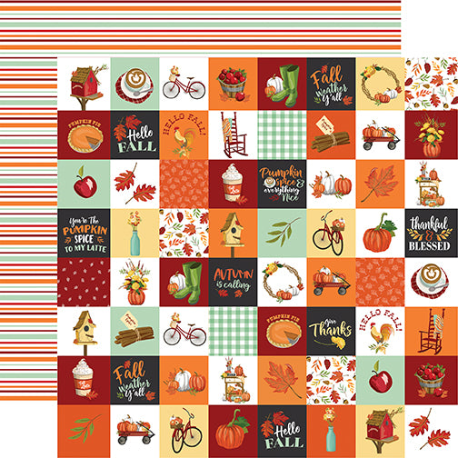 Carta Bella Cut-Outs - Welcome Autumn - Seasonal Squares – Scrapbooking for  Less