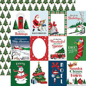 Carta Bella Cut-Outs - White Christmas - 3x4 Journaling Cards