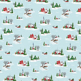 Carta Bella Papers - White Christmas - Tartan Tidings - 2 Sheets
