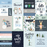 Carta Bella Cut-Outs - Winter Market - 3x4 Journaling Cards