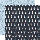 Carta Bella Papers - Winter Market - Snowmen - 2 Sheets