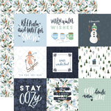 Carta Bella Cut-Outs - Winter Market - 4x4 Journaling Cards