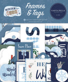 Carta Bella Frames & Tags Die-Cuts - Wintertime