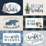 Carta Bella Cut-Outs - Welcome Winter - 6x4 Journaling Cards