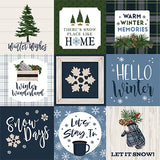 Carta Bella Cut-Outs - Welcome Winter - 4x4 Journaling Cards
