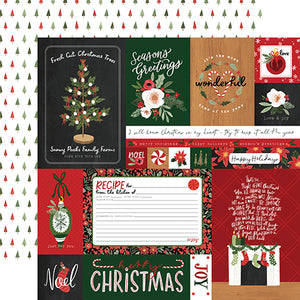 Carta Bella Cut-Outs - Happy Christmas - Multi Journaling Cards