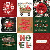 Carta Bella Cut-Outs - Happy Christmas - 4x4 Journaling Cards