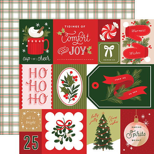 Echo Park Cut-Outs - Christmas Joy - Multi Journaling Cards