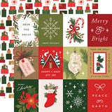Echo Park Cut-Outs - Christmas Joy - 3x4 Journaling Cards
