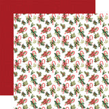 Echo Park Papers - Christmas Joy - Candy Cane Gifts - 2 Sheets