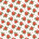 Echo Park Papers - Christmas Joy - Popular Poinsettia - 2 Sheets
